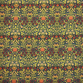 Lot de 4 carrés de tissu Crafty By Chatham Glyn William Morris 100 % percale de coton, 50 x 55 cm de large, pour travaux manuels, patchwork et loisirs créatifs pour enfants